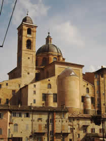 Urbino, veduta del duomo
