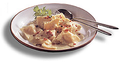 agnolotti al burro tartufato